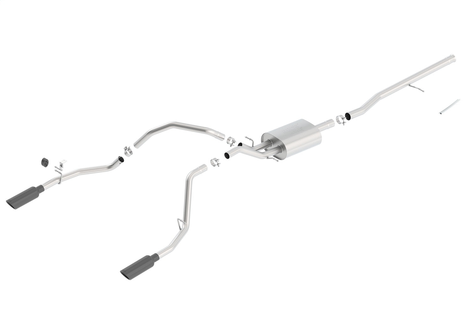 2014-2019 Chevrolet Silverado 1500/ GMC Sierra 1500 Cat-Back Exhaust System ATAK Montgomery Parts