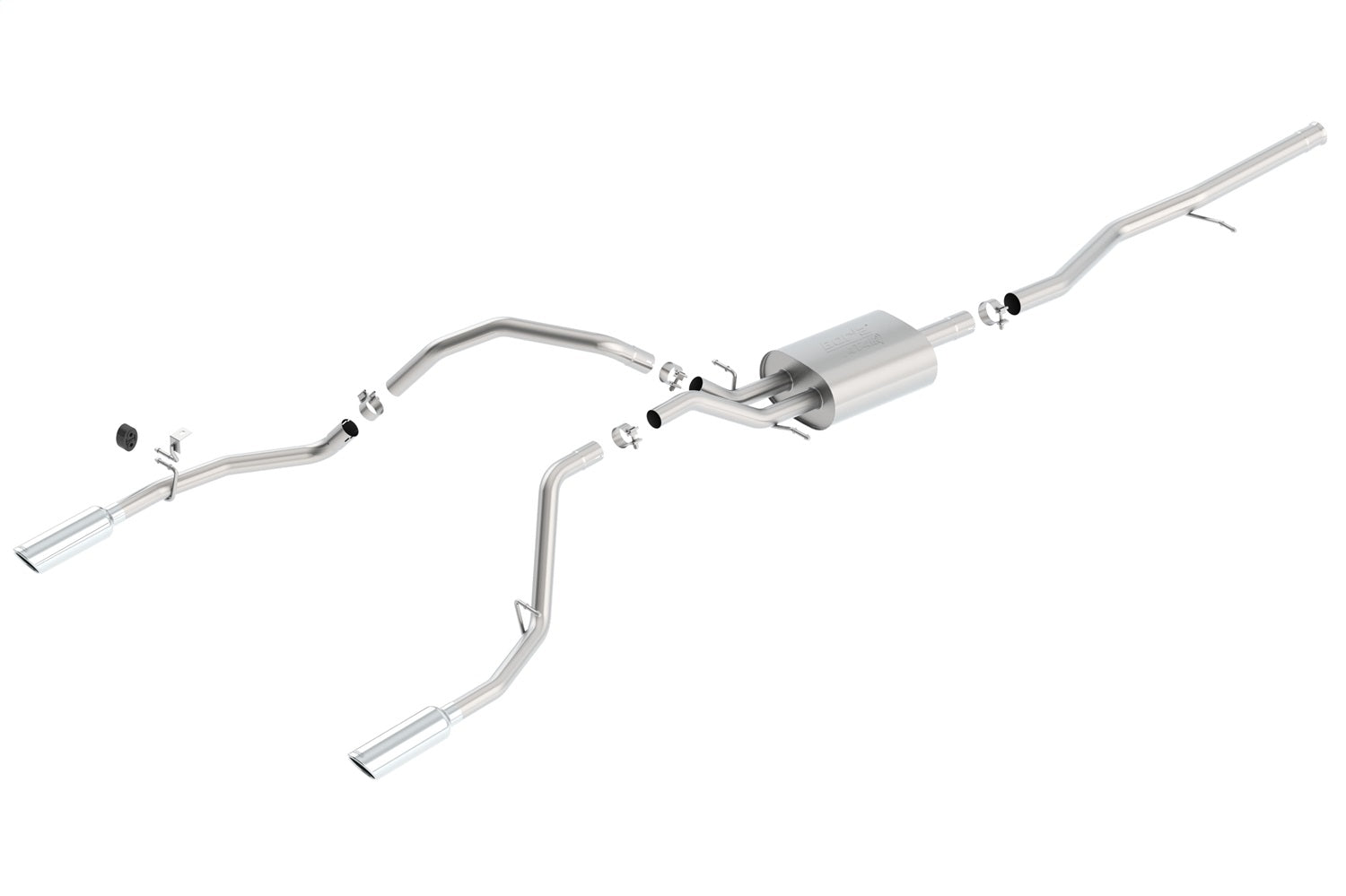 2014-2019 Chevrolet Silverado 1500/ GMC Sierra 1500 Cat-Back Exhaust System ATAK Montgomery Parts