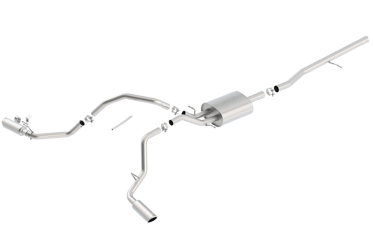 2014-2019 Chevrolet Silverado 1500/ GMC Sierra 1500 Cat-Back Exhaust System Touring Montgomery Parts