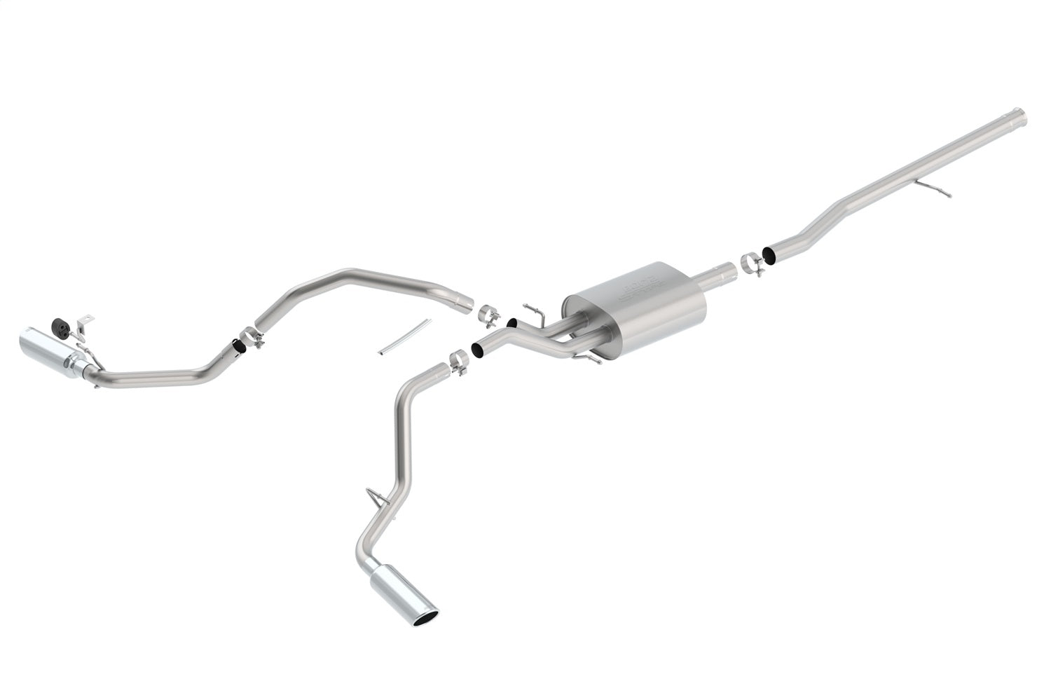 2014-2019 Chevrolet Silverado 1500/ GMC Sierra 1500 Cat-Back Exhaust System S-Type Montgomery Parts