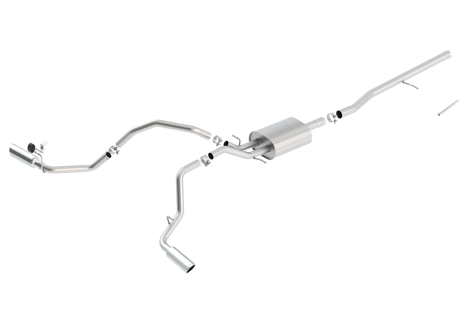 2014-2019 Chevrolet Silverado 1500/ GMC Sierra 1500 Cat-Back Exhaust System ATAK Montgomery Parts