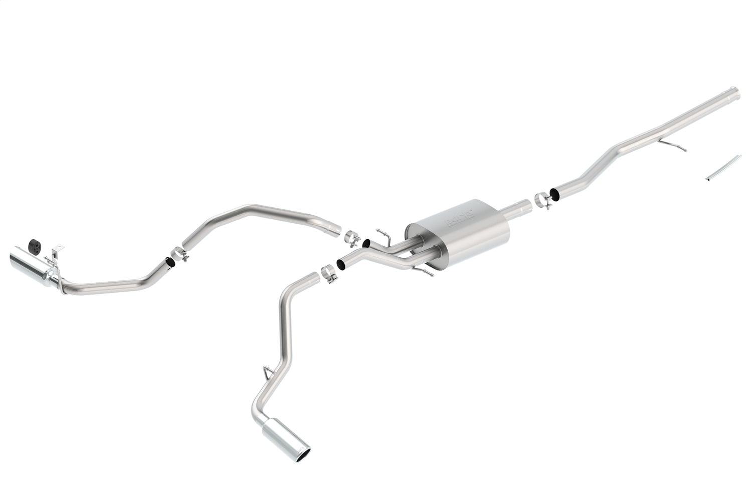 Silverado/ Sierra 1500 2014-2019 Cat-Back Exhaust System Touring Montgomery Parts
