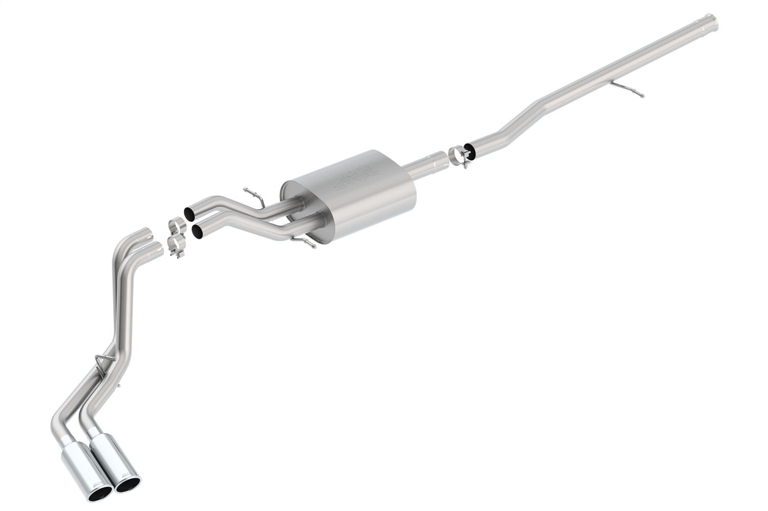 2014-2019 Chevrolet Silverado 1500/ GMC Sierra 1500 Cat-Back Exhaust System S-Type Montgomery Parts