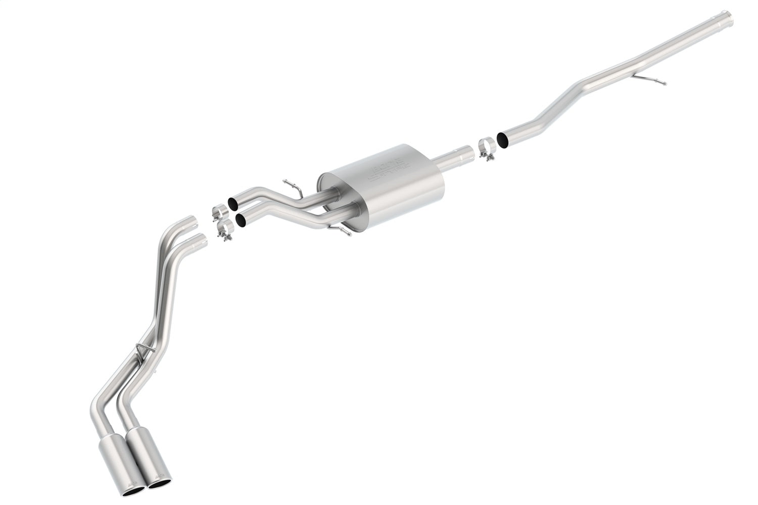 Silverado/ Sierra 1500 2014-2019 Cat-Back Exhaust System S-Type Montgomery Parts
