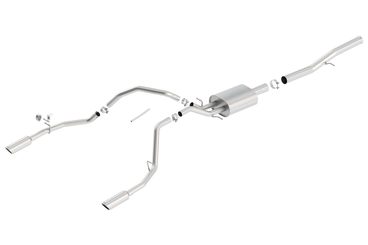 2014-2018 Chevrolet Silverado 1500/ GMC Sierra 1500 Cat-Back Exhaust System Touring Montgomery Parts