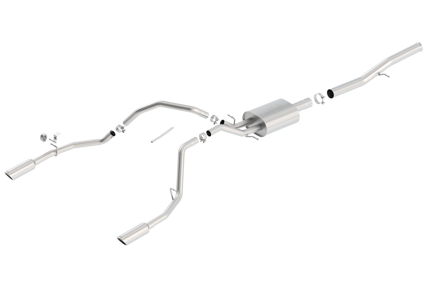 2014-2018 Chevrolet Silverado 1500/ GMC Sierra 1500 Cat-Back Exhaust System S-Type Montgomery Parts