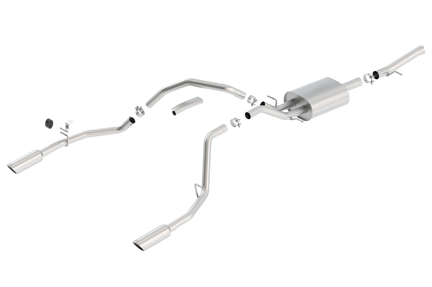 2014-2018 Chevrolet Silverado 1500/ GMC Sierra 1500 Cat-Back Exhaust System S-Type Montgomery Parts