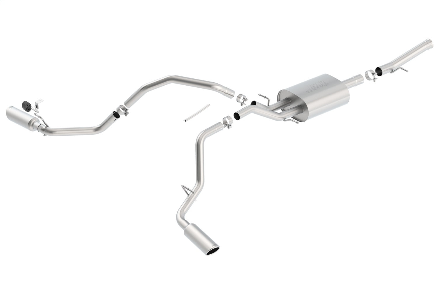 2014-2018 Chevrolet Silverado 1500/ GMC Sierra 1500 Cat-Back Exhaust System S-Type Montgomery Parts