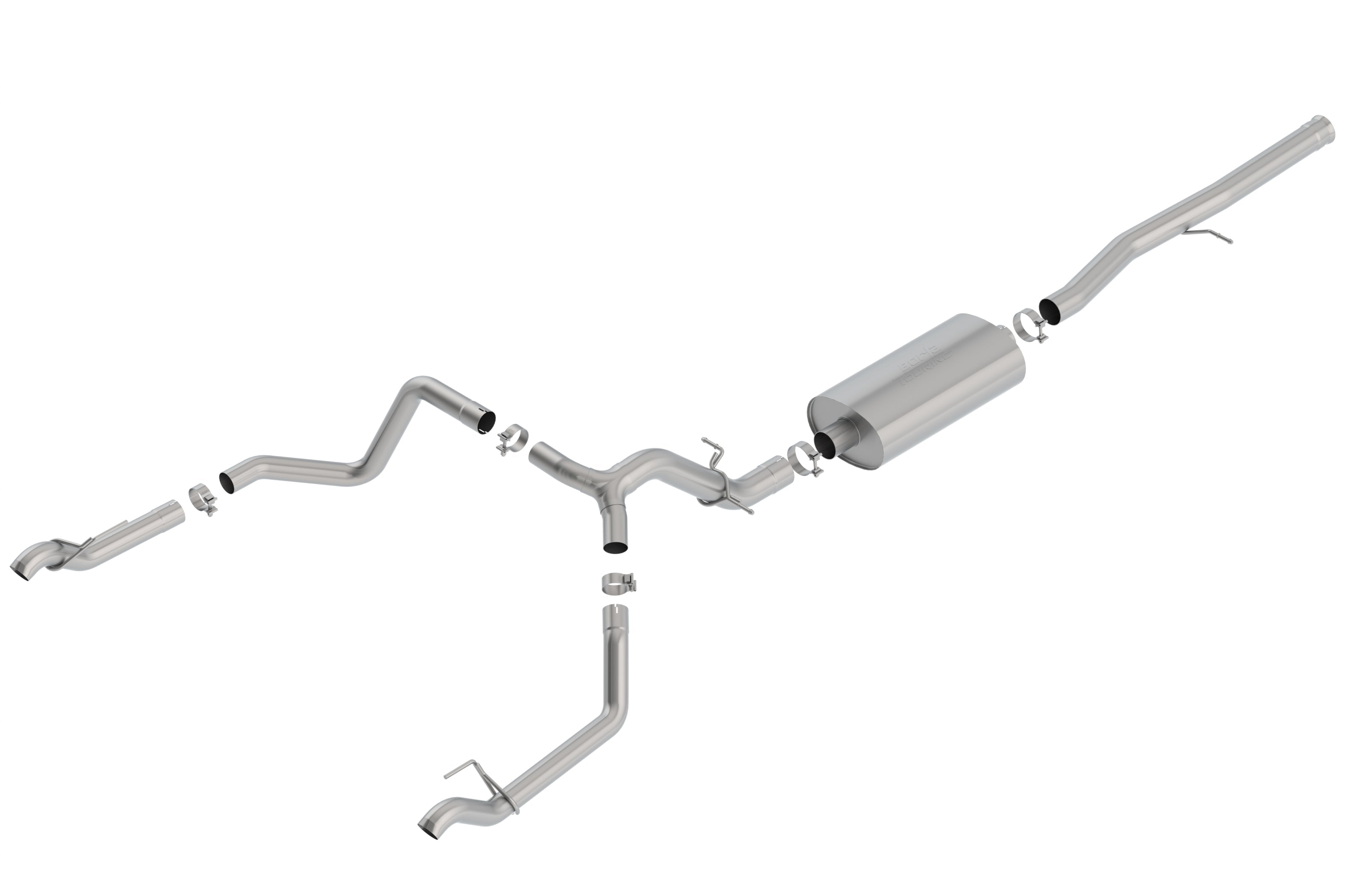 2019-2023 Chevrolet Silverado 1500/ GMC Sierra 1500 6.2L Cat-Back Exhaust System Touring Montgomery Parts