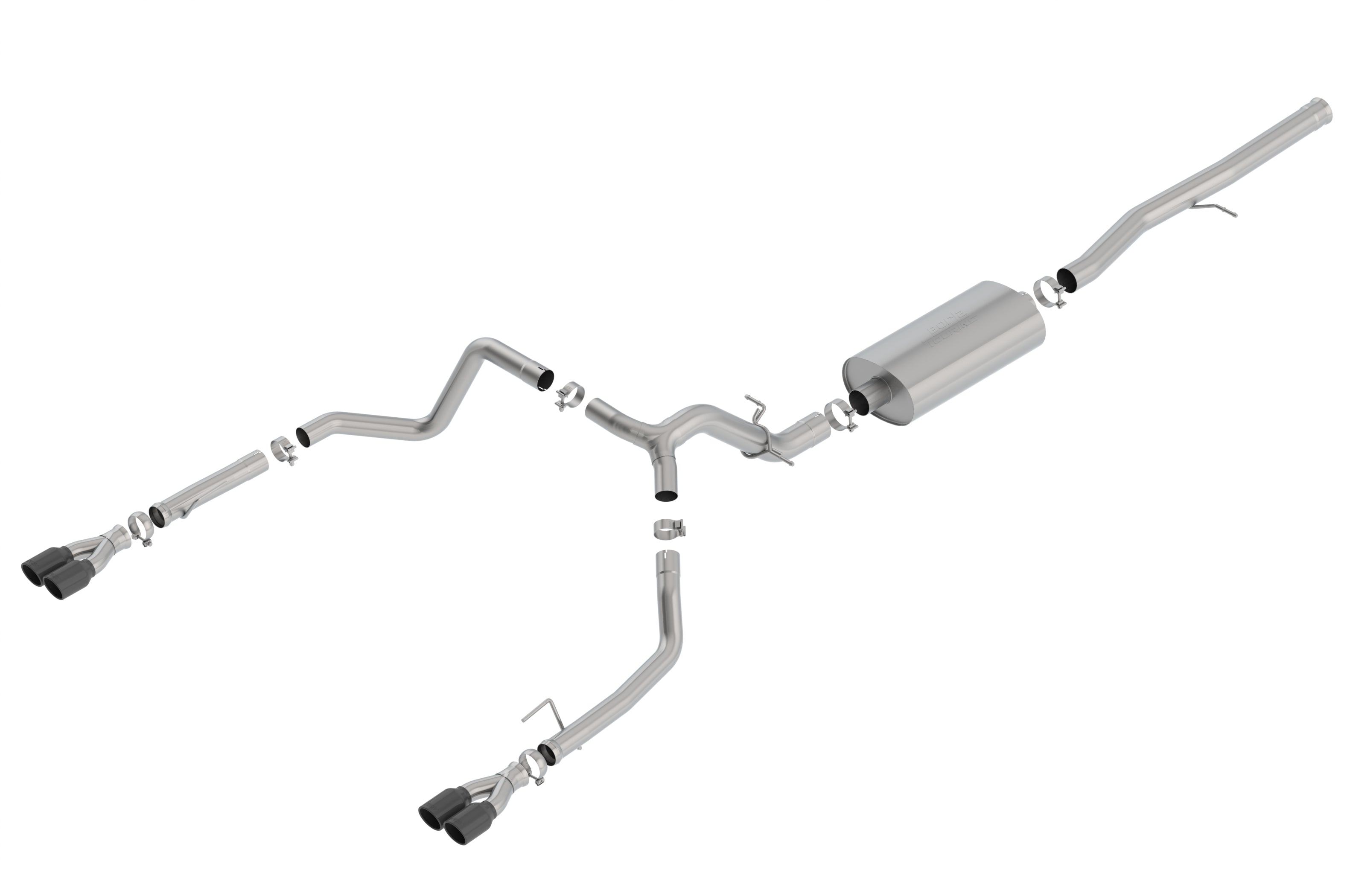 2019-2023 Chevrolet Silverado 1500/ GMC Sierra 1500 6.2L Cat-Back Exhaust System Touring Montgomery Parts