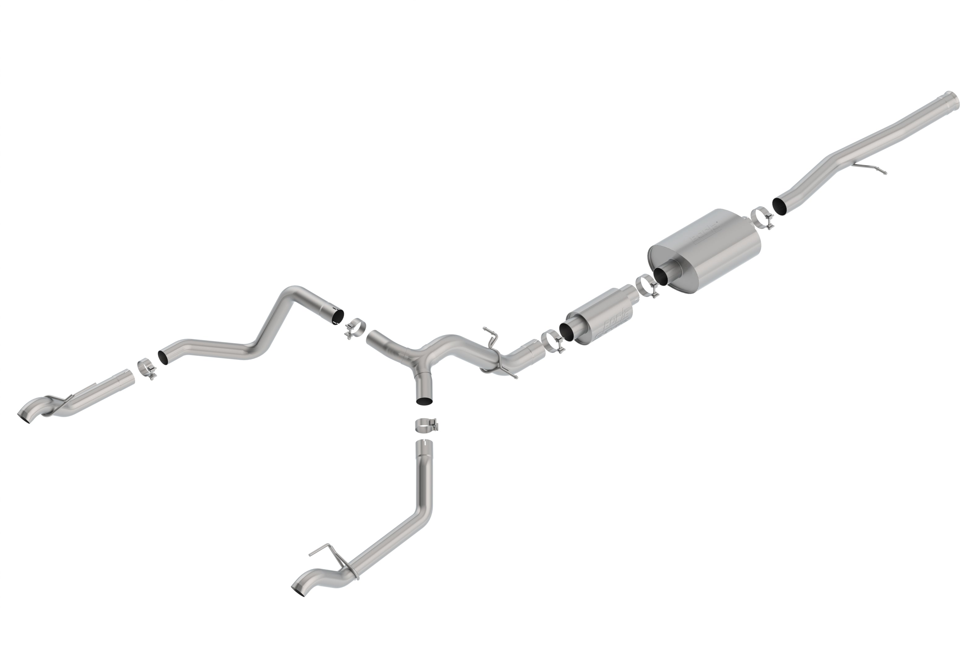 2019-2023 Chevrolet Silverado 1500/ GMC Sierra 1500 6.2L Cat-Back Exhaust System S-Type Montgomery Parts
