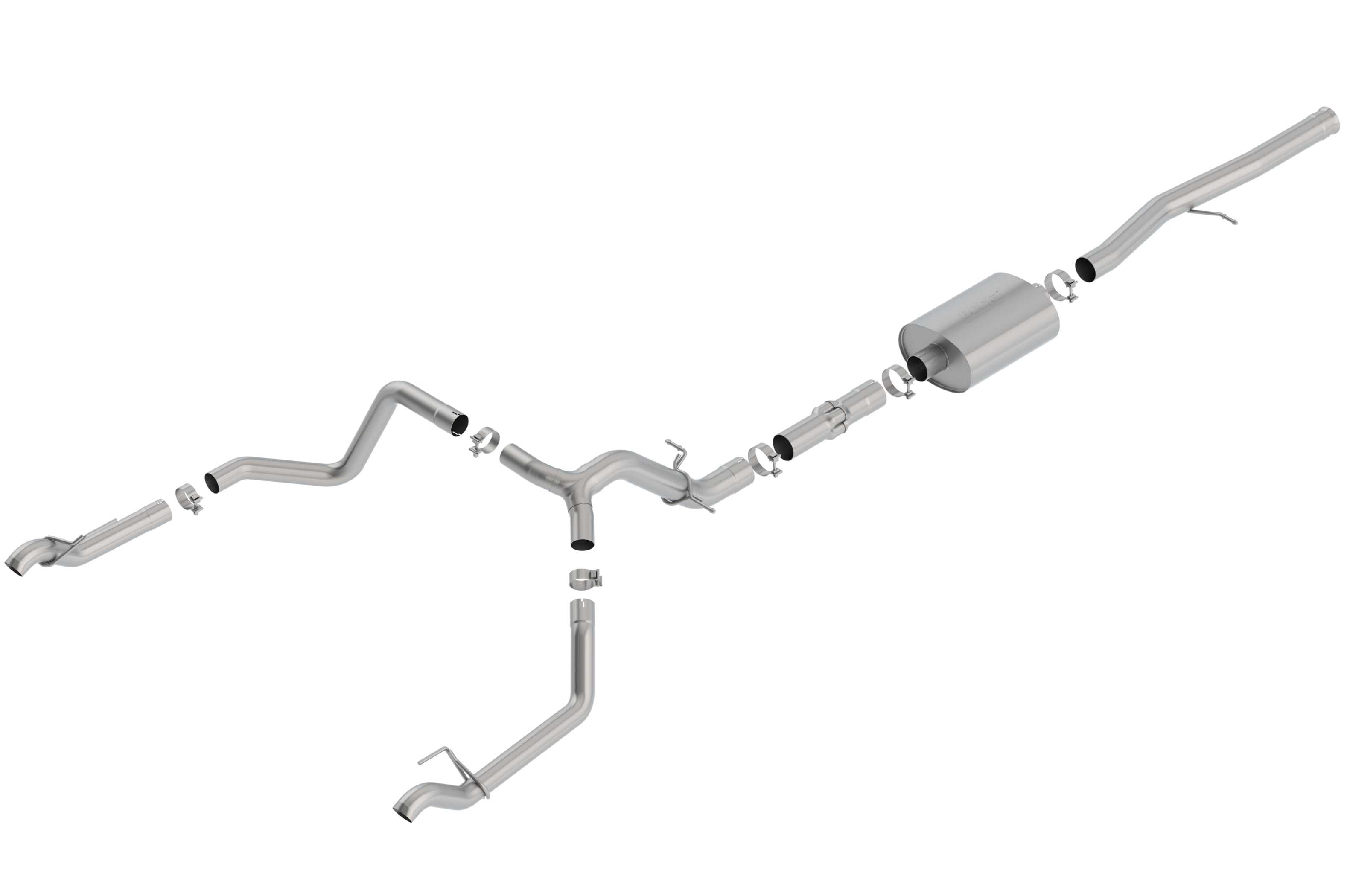 2019-2023 Chevrolet Silverado 1500/ GMC Sierra 1500 6.2L Cat-Back Exhaust System ATAK Montgomery Parts