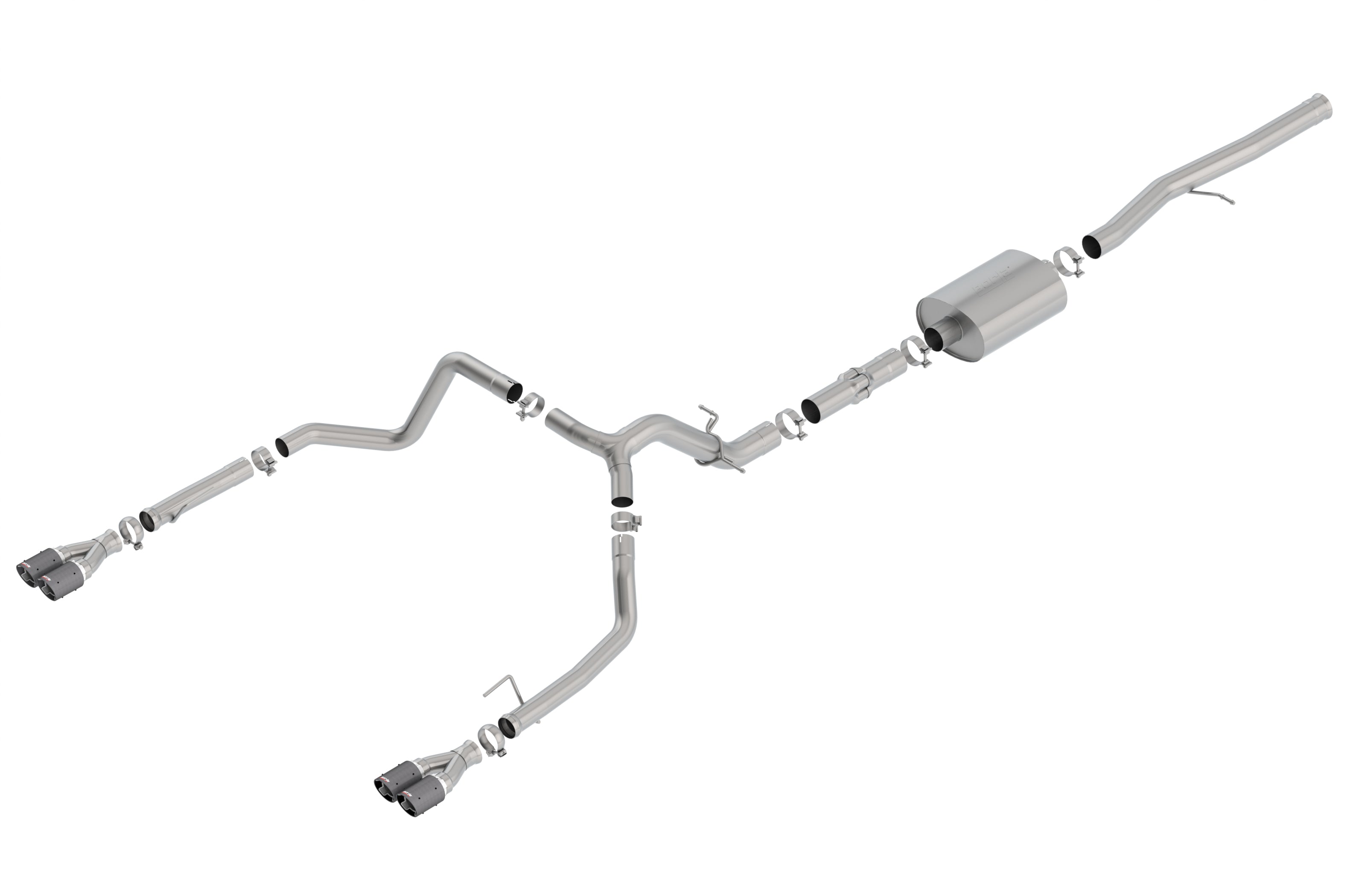 2019-2023 Chevrolet Silverado 1500/ GMC Sierra 1500 6.2L Cat-Back Exhaust System ATAK Montgomery Parts