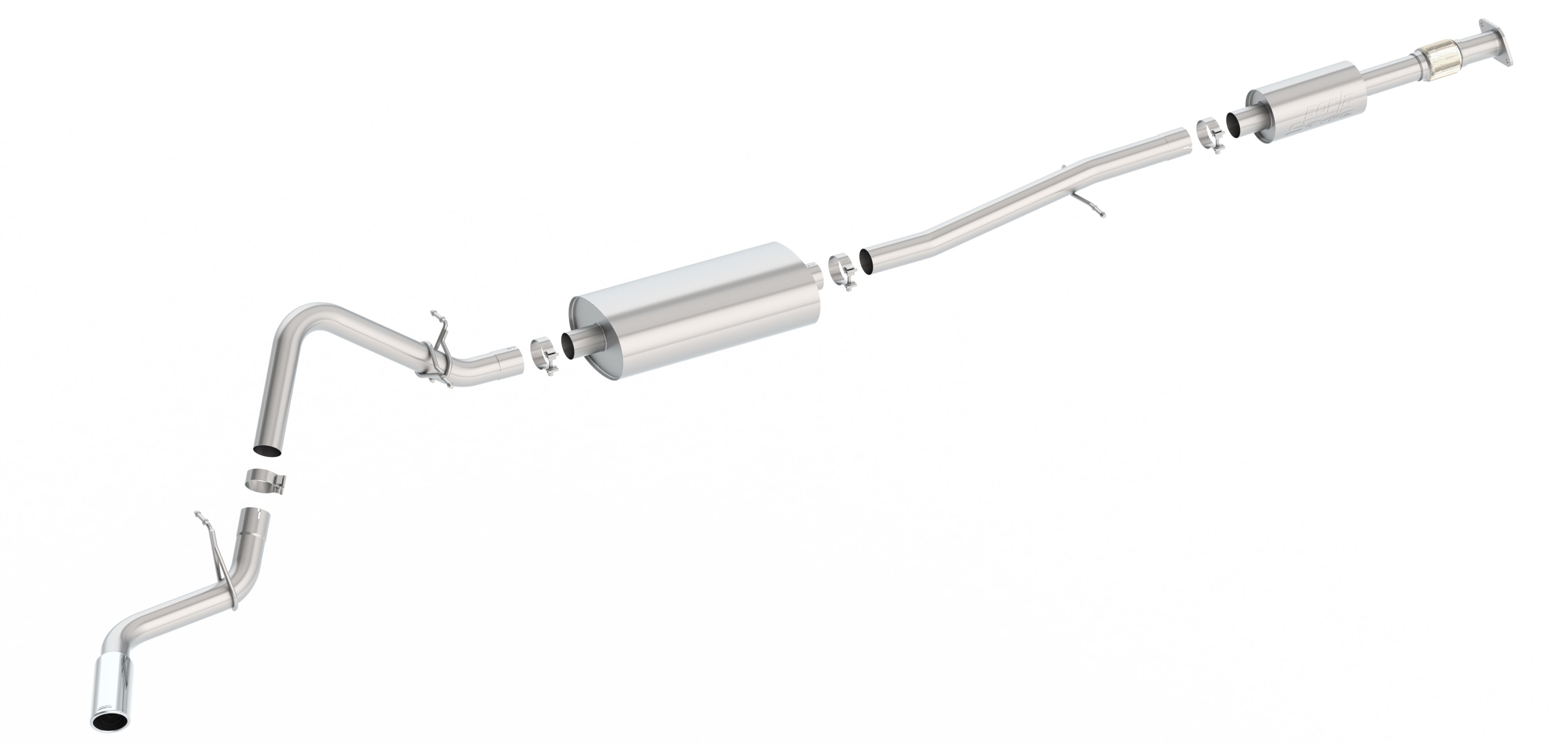 Silverado/ Sierra 1500 2019-2022 Cat-Back Exhaust System S-Type Montgomery Parts