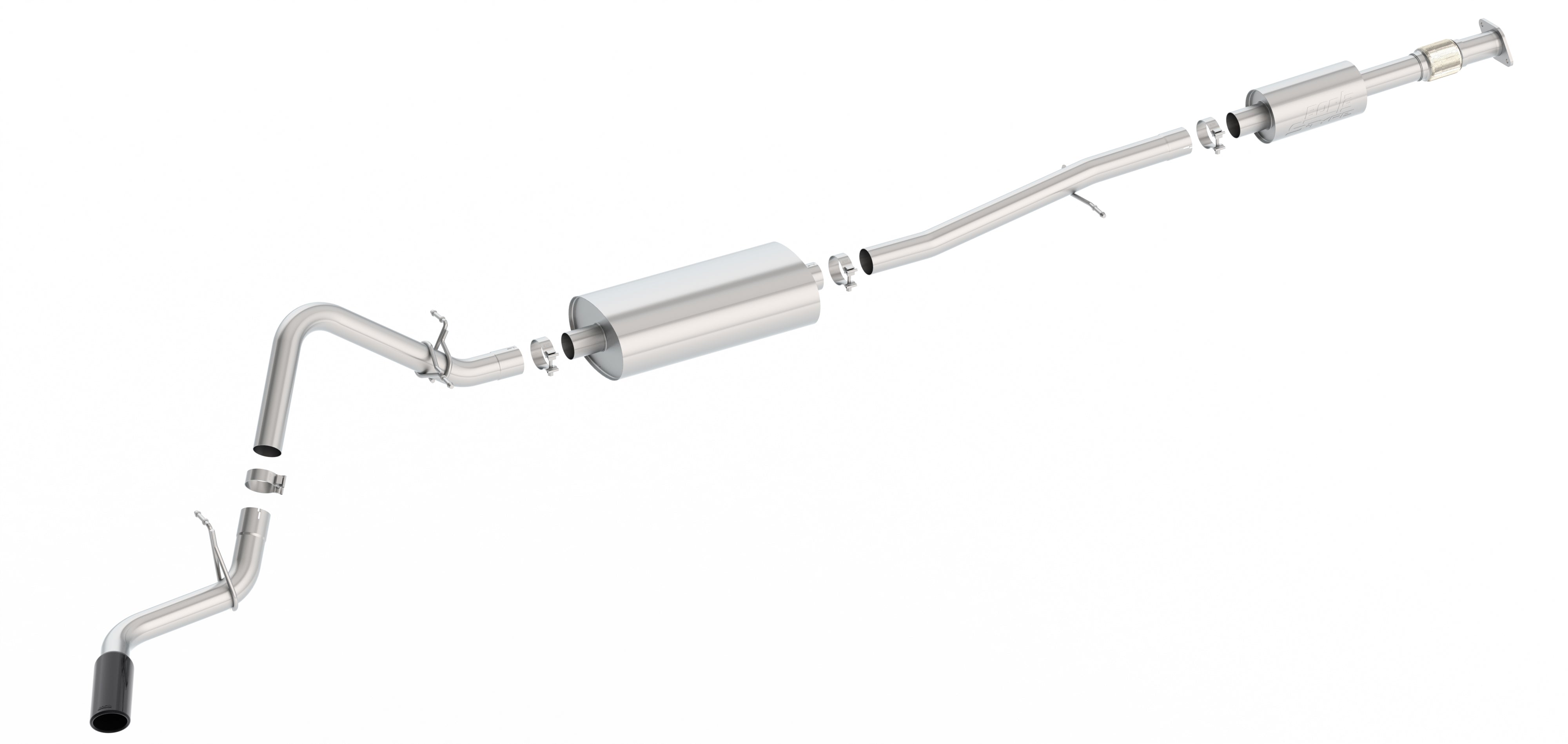 2019-2025 Chevrolet Silverado 1500/ GMC Sierra 1500 Cat-Back Exhaust System S-Type Montgomery Parts