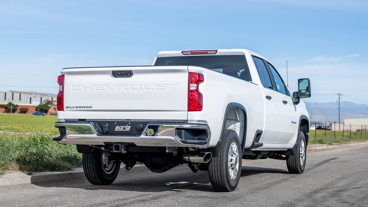 2020-2022 Chevrolet Silverado 2500/ 3500/ GMC Sierra 2500/ 3500 Cat-Back Exhaust System S-Type Montgomery Parts