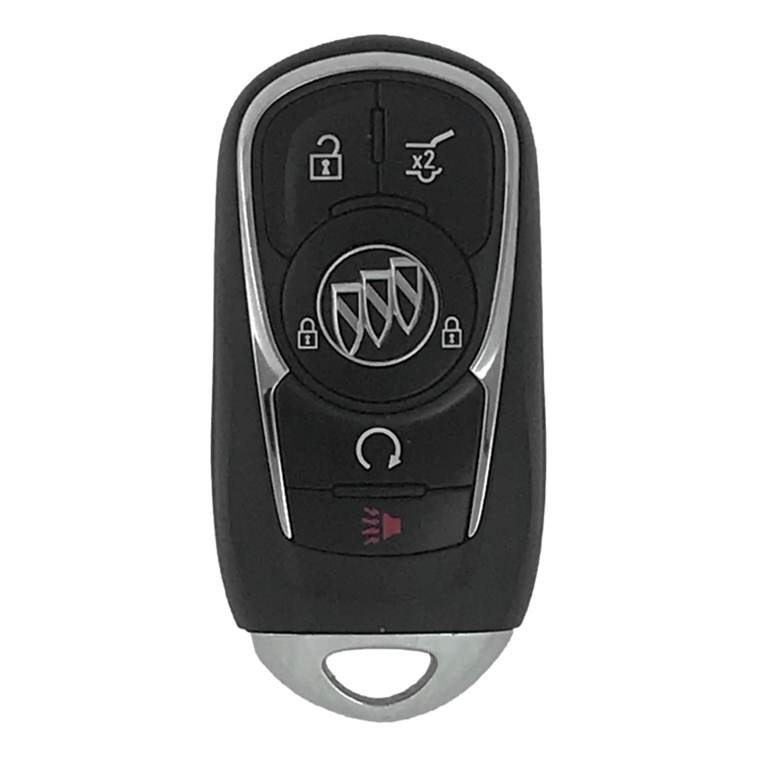Best Key Supply Buick Enclave Encore Regal 2018-2021 OEM 5 Button Smart Key 13506668 / 13521090 / 13532751, close-up detail