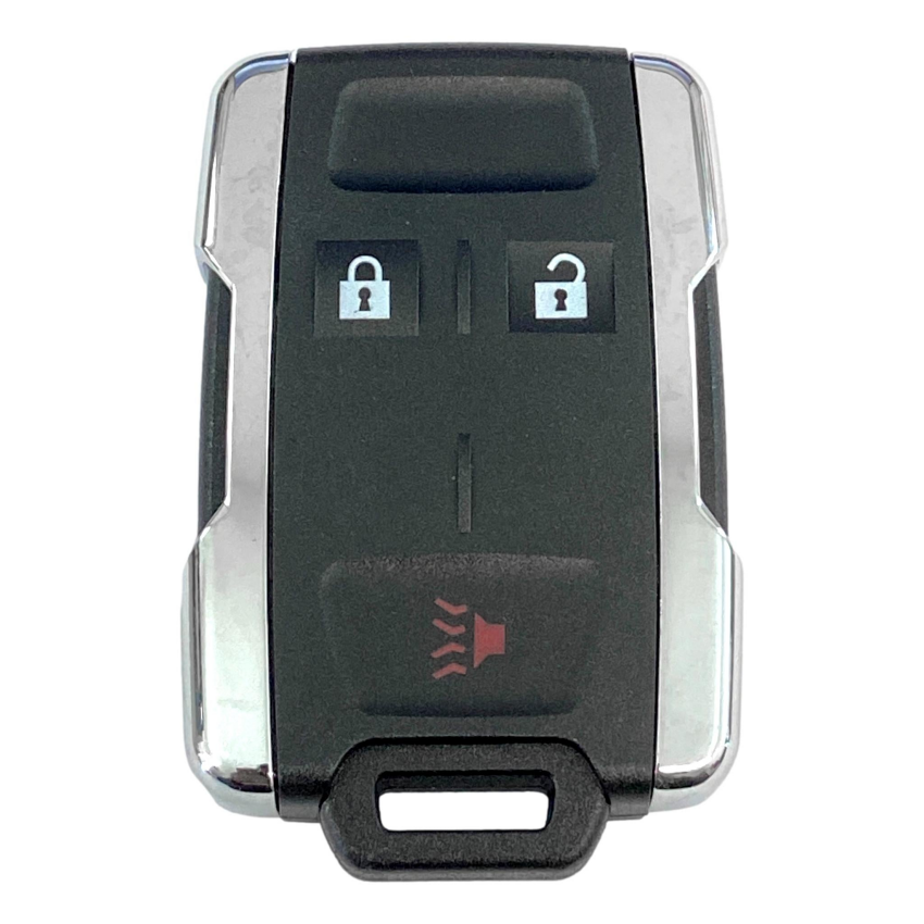 Best Key Supply GMC Chevrolet 2014-2022 3 Button Keyless Entry Remote For M3N-32337100 | Aftermarket, side view