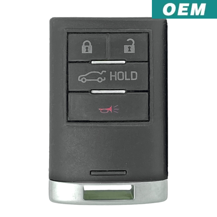 Best Key Supply Cadillac ATS XTS 2013-2014 OEM 4 Button Smart Key 22856929 / 5931855