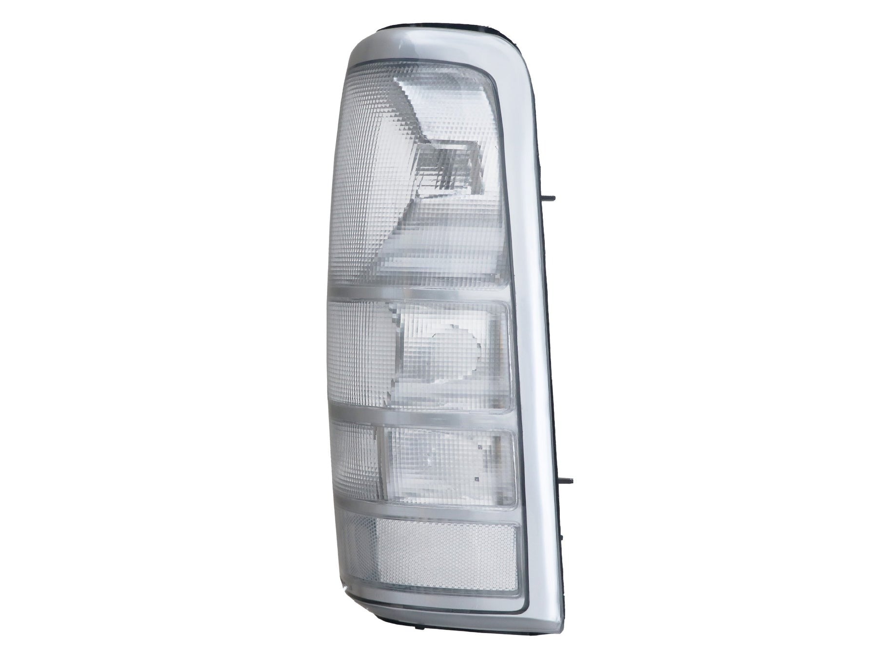 Clear tail lights for 1999-2002 Chevrolet Silverado and 1999-2007 GMC Sierra by NTXGlow, featuring a sleek lighting design.