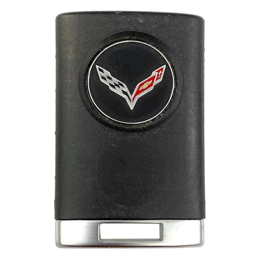 Best Key Supply Chevrolet Corvette 2015-2019 OEM 6 Button Smart Key 23465955, side view