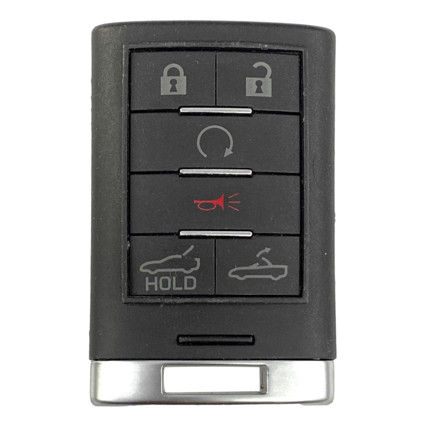 Best Key Supply Chevrolet Corvette 2015-2019 OEM 6 Button Smart Key 23465955, close-up detail