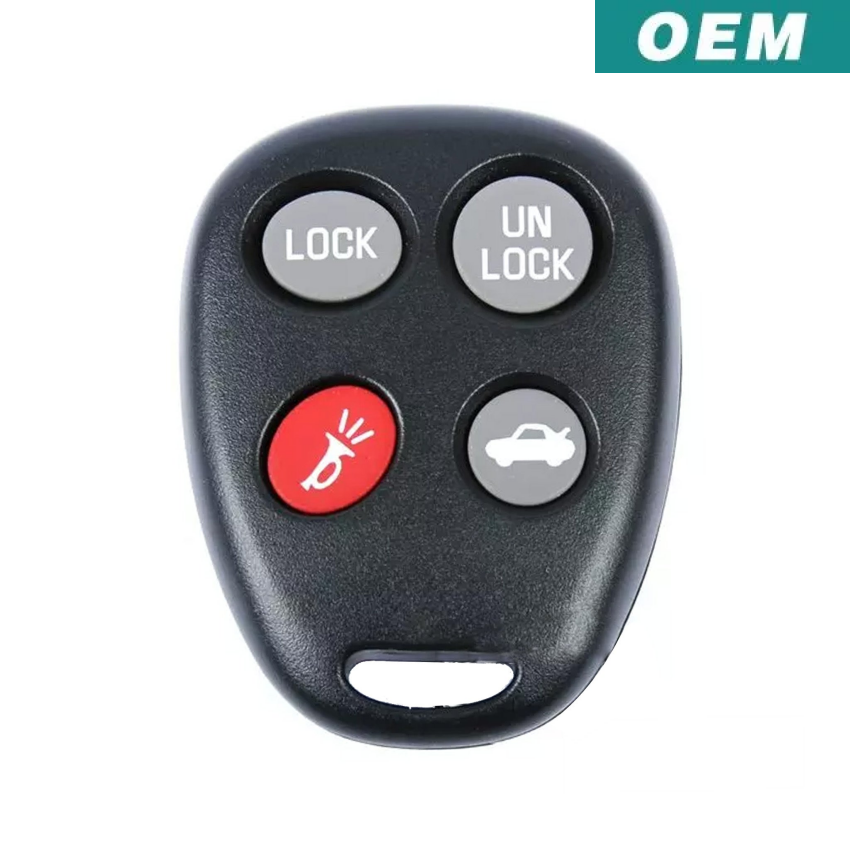 Best Key Supply Chevrolet Corvette 1997-2000 OEM 4 Button Keyless Entry Remote 10253839 / 19299230 / 10432147