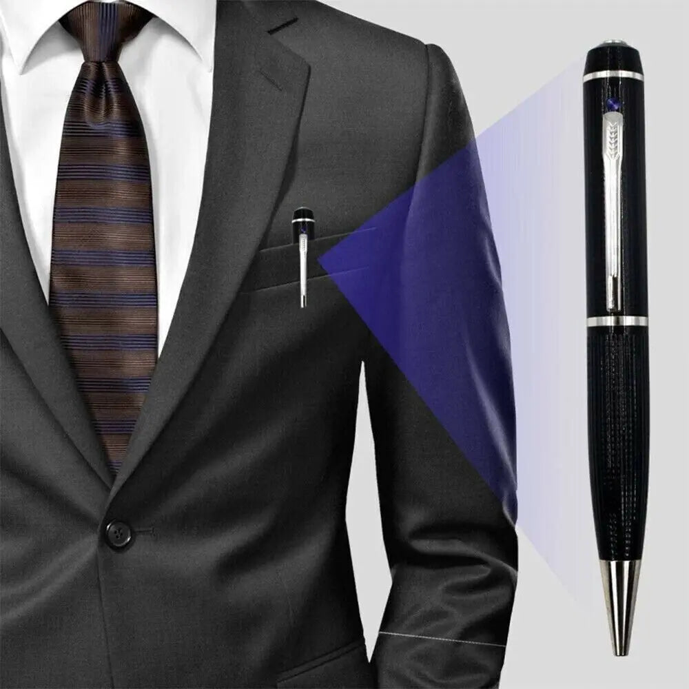 Hidden Cam Pocket Pen Camera 1080P HD Mini Body Video Recorder DVR Security USB Gm Service Guy