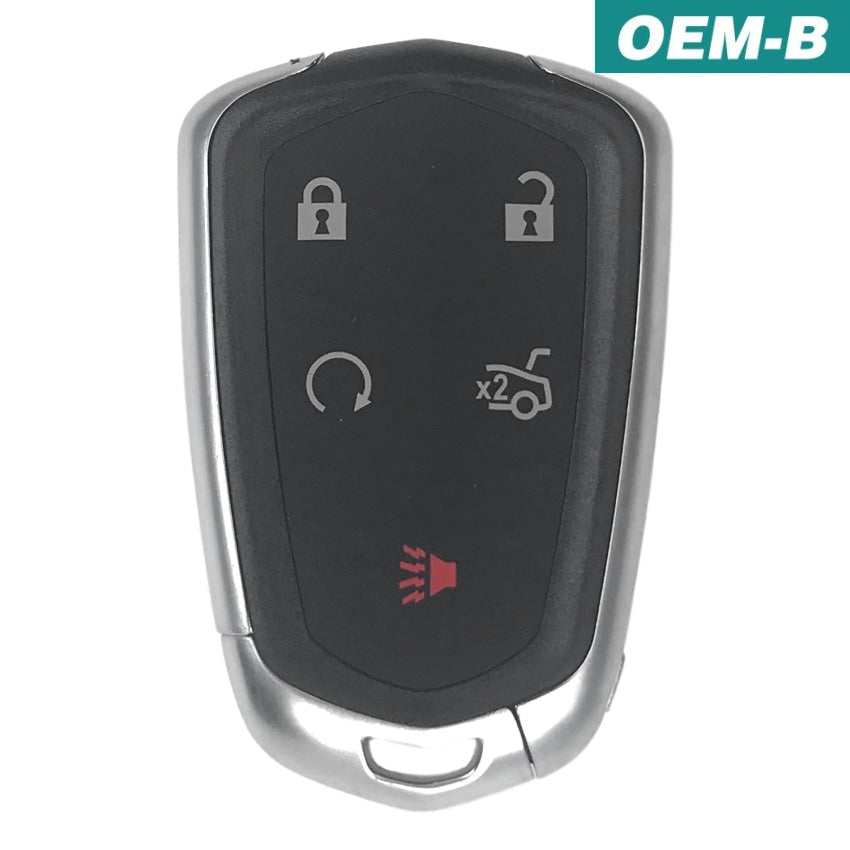 Best Key Supply Cadillac ATS CT6 CTS XTS 2014-2020 OEM 5 Button Smart Key 13510254 / 13580811 / 1358539, close-up detail
