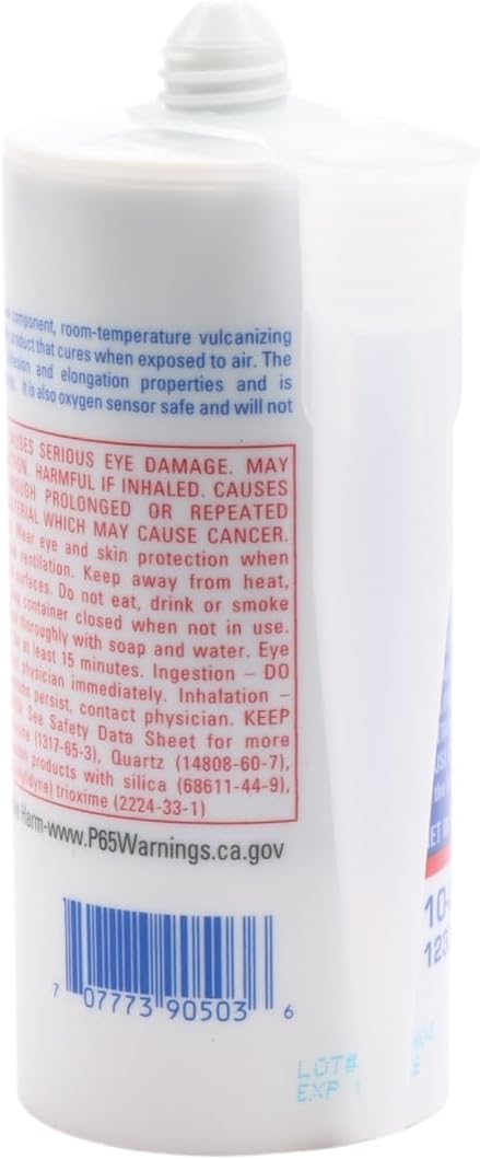 ACDelco GM Original Equipment 10-2010 (12378521) RTV Engine Sealant - 5.3 oz Cartridge