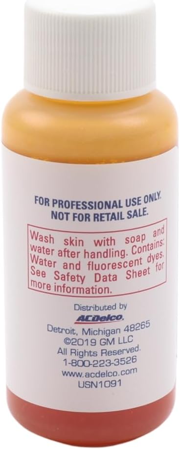 ACDelco 1149328 GM Original Equipment 10-5046 Dex-Cool Leak Detection Tracer Dye - 1 oz