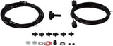 ACDelco Gold PK392 rear suspension air line kit with valve, cap, and hardware for GM vehicles, featuring durable tubing and fittings.