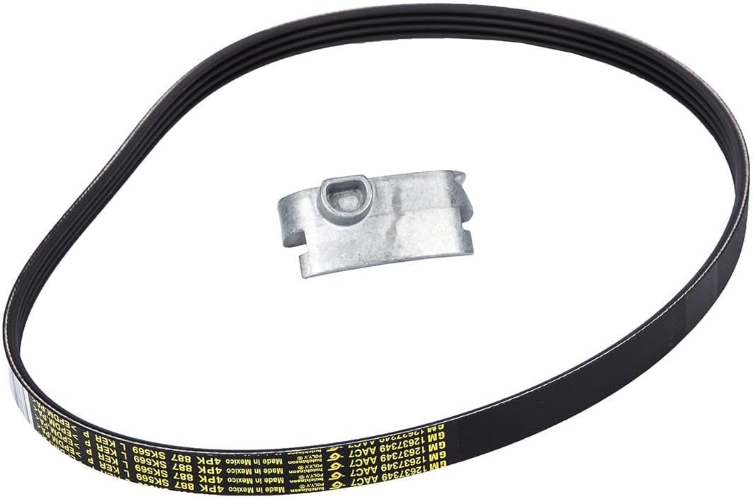 ACDelco GM Original Equipment 12658178 Air Conditioning Compressor Belt Kit with Tool