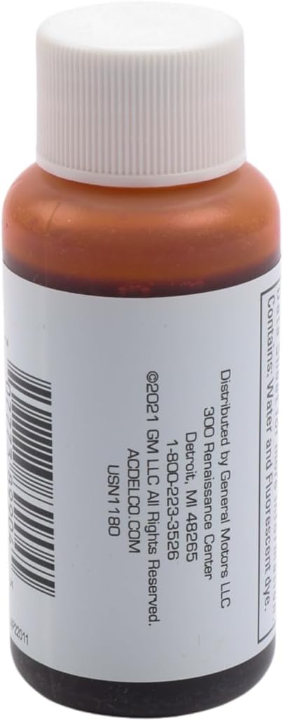 ACDelco GM Original Equipment 10-5057 (12378563) Engine Cooling System Tracer Dye - 1 oz