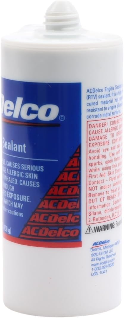 ACDelco GM Original Equipment 10-2010 (12378521) RTV Engine Sealant - 5.3 oz Cartridge