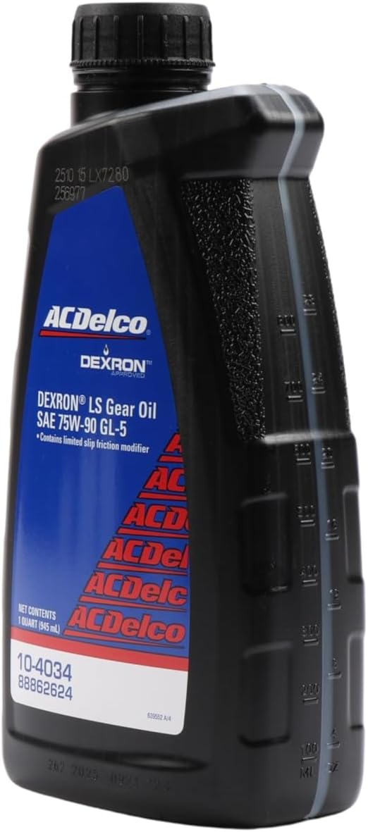 ACDelco GM Original Equipment 10-4034 (88862624) Dexron LS 75W-90 Gear Oil - 32 oz