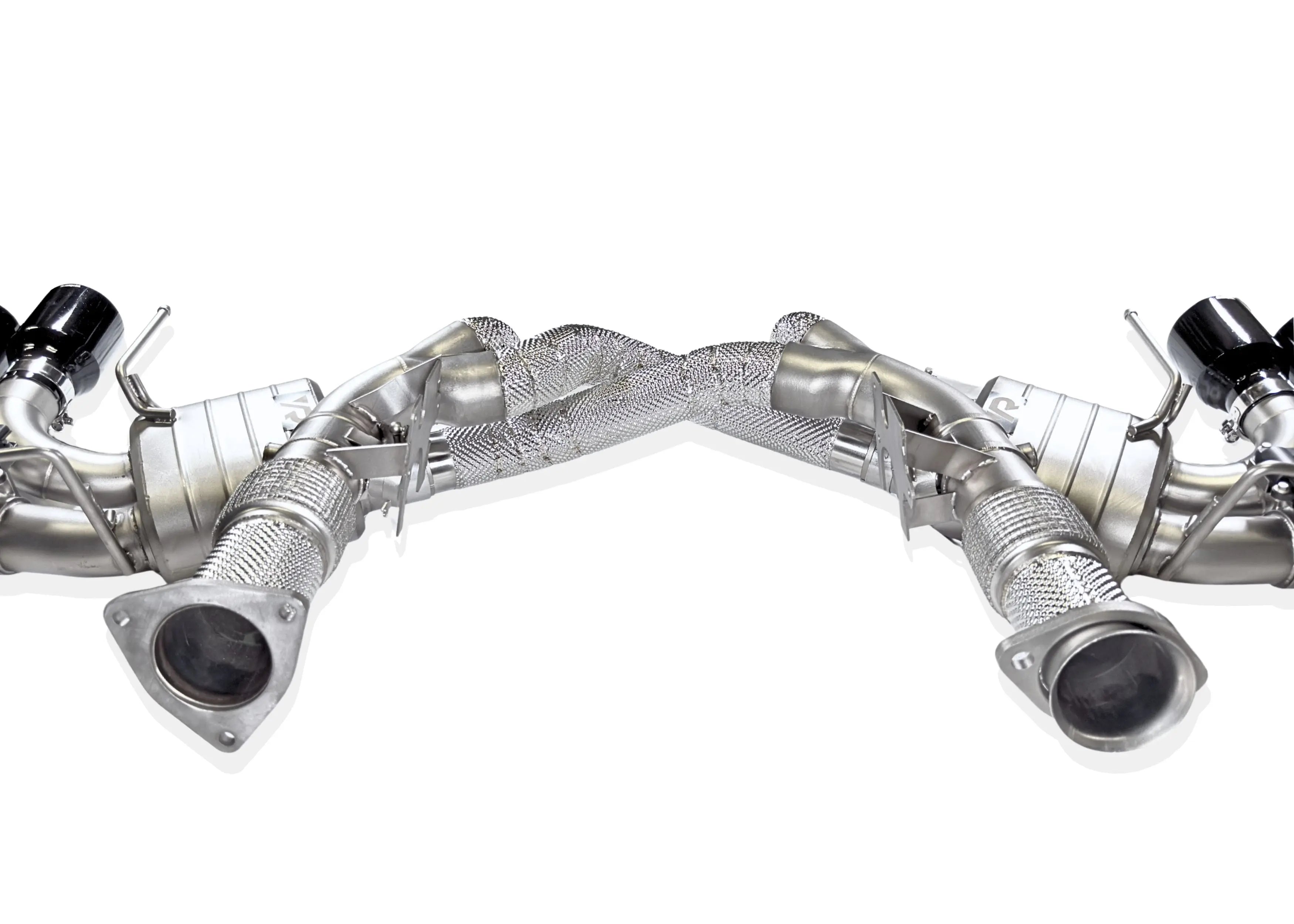 Corvette C8 Stingray (AFM/NPP) Z-pipe Exhaust System VANTA Edition - Yonristic Performance, catback exhaust, side view