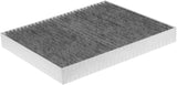 ACDelco Gold CF1184C professional cabin air filter for GM vehicles, shown in a close-up image with filter media and frame.