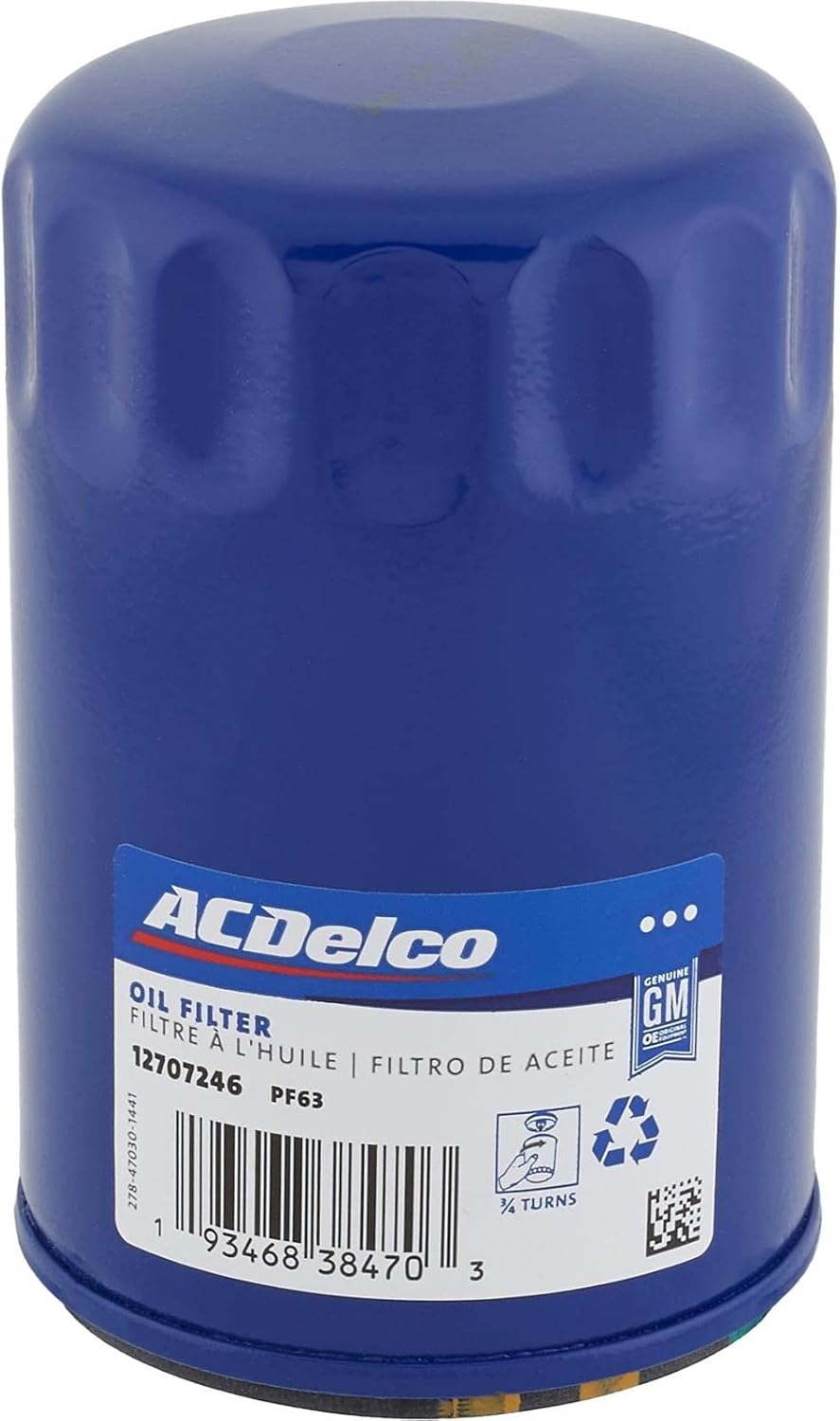 Mobil 1 0W40 Dexos R 8 Quart Oil PF63 Filter Change Kit