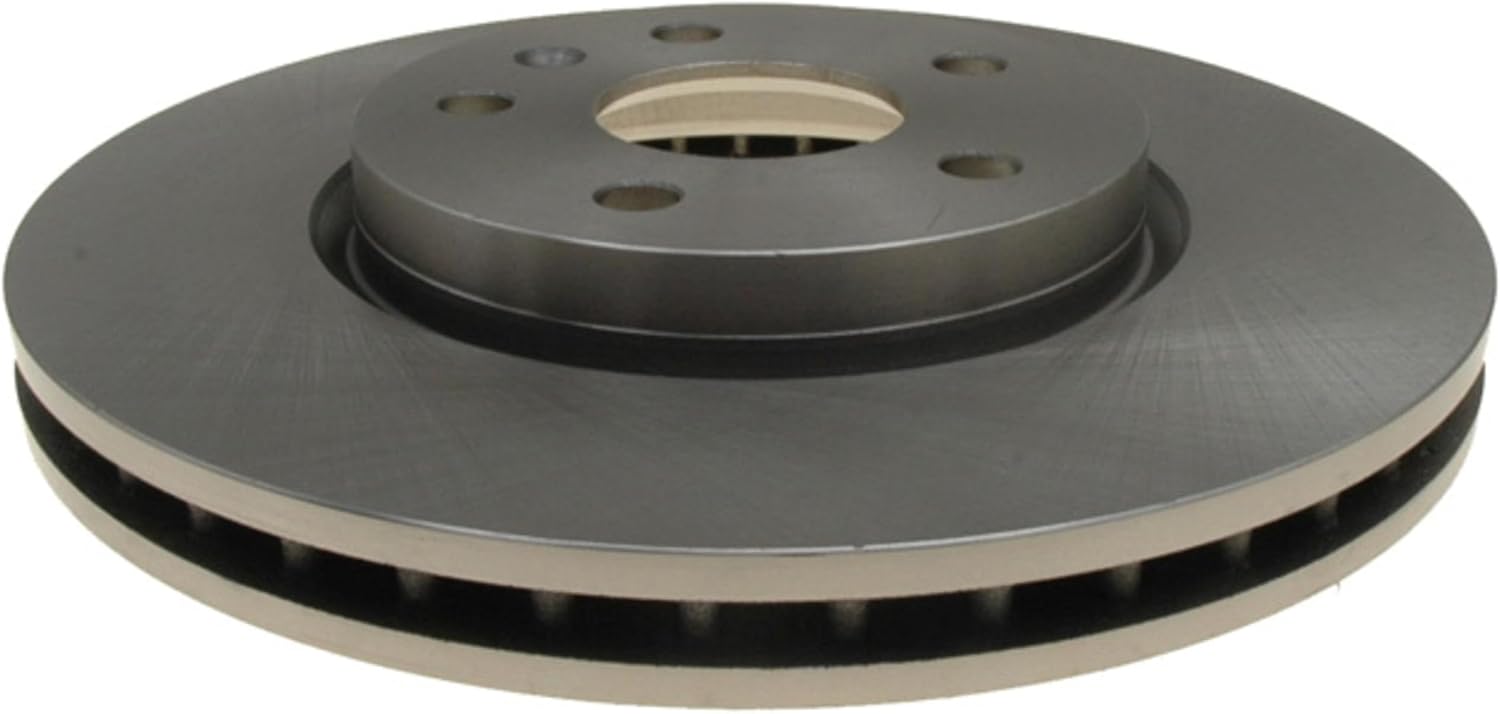ACDelco Silver Non-Coated Front Brake Rotor 18A2719A | GM 19286253 Brake Rotors for Select Chevy, Chevrolet, GMC, Buick, and more