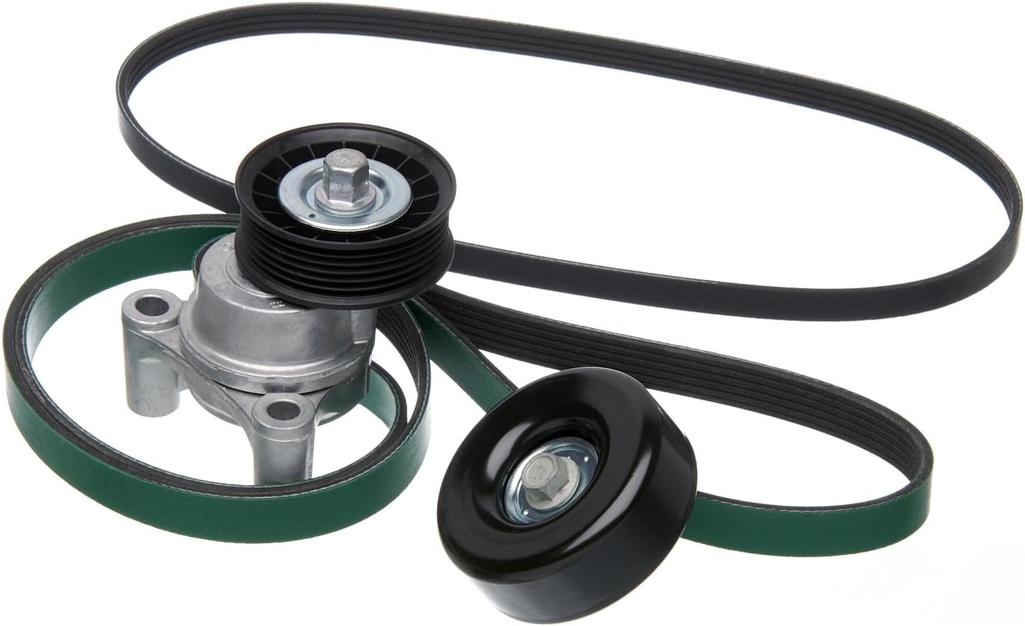 ACDelco Gold ACK060935HD (19311332) Automatic Belt Tensioner and Pulley Kit with Tensioner, Pulley, and Belts