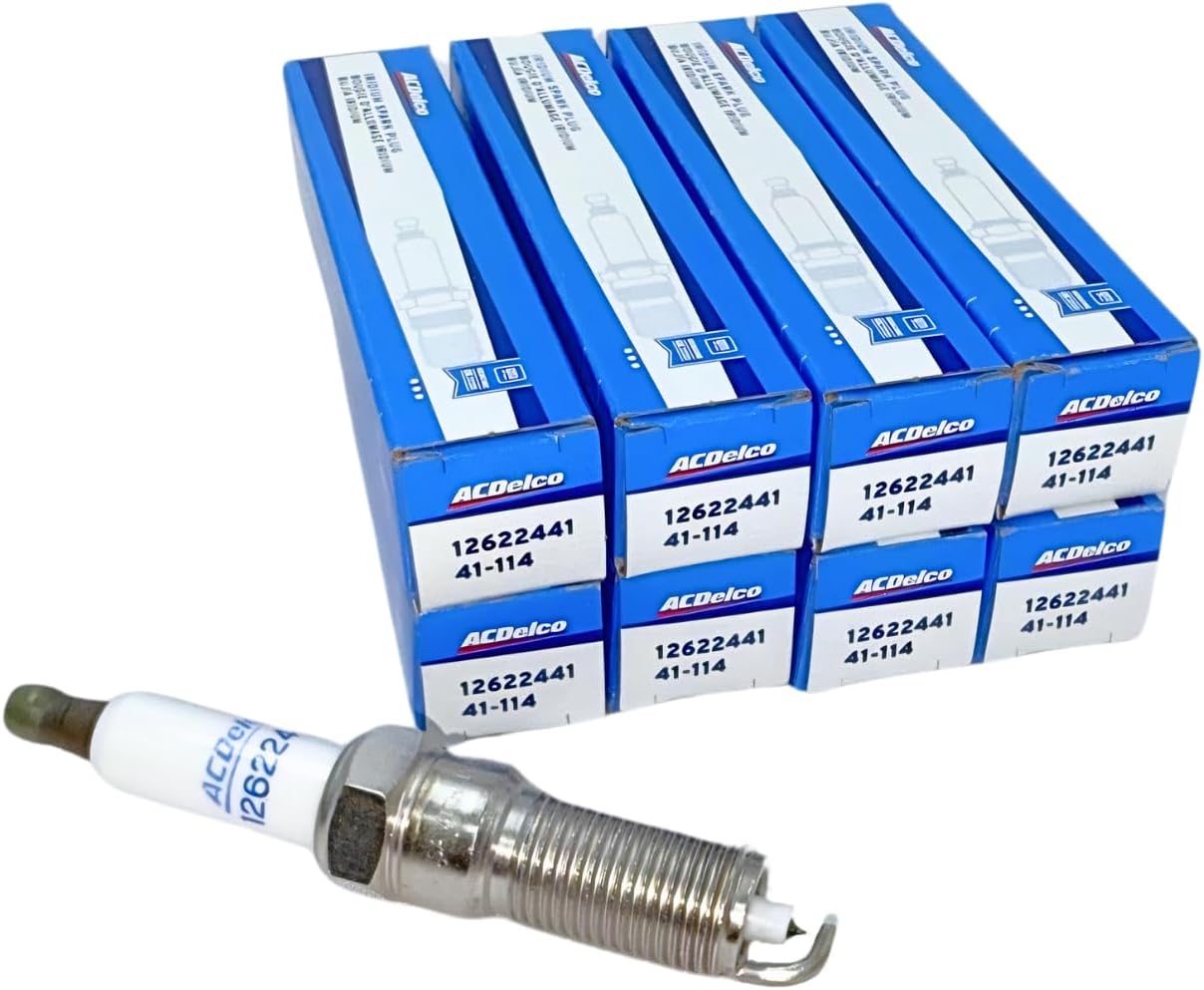 ACDelco 41-114 - GM Original Equipment Iridium Spark Plugs - 12622441 - Qty 8