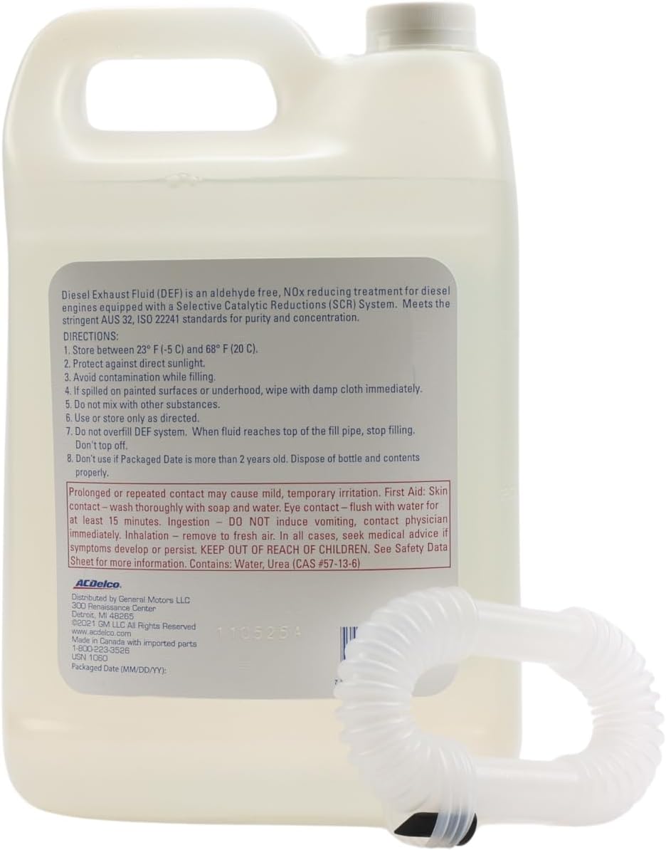ACDelco GM Original Equipment 10-4022 Diesel Exhaust Emissions Reduction (DEF) Fluid - 1 gal, white