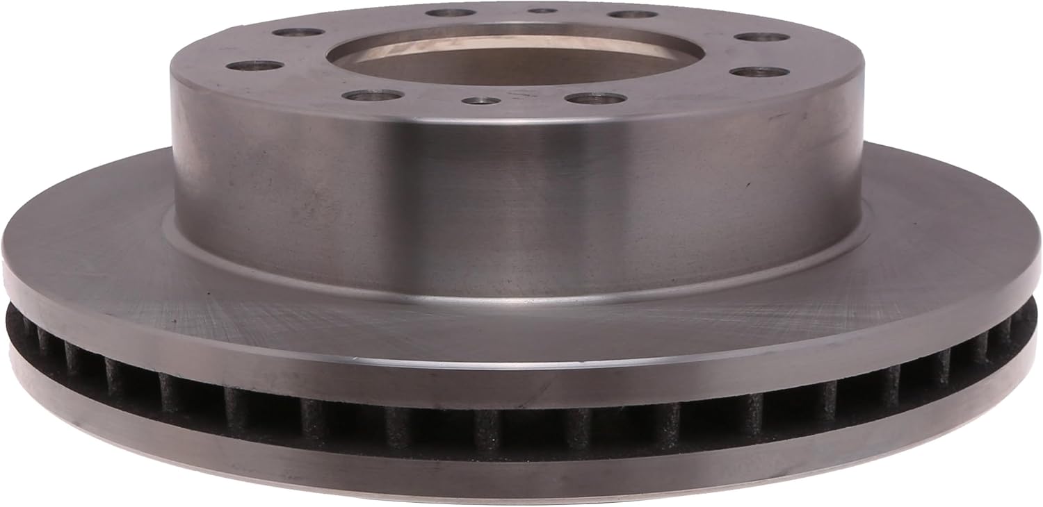 ACDelco Silver Front Brake Rotor 18A1206A | GM 19241817 Brake Rotors for Select Chevy Silverado, Chevrolet Express, GMC Sierra, Savana, and more