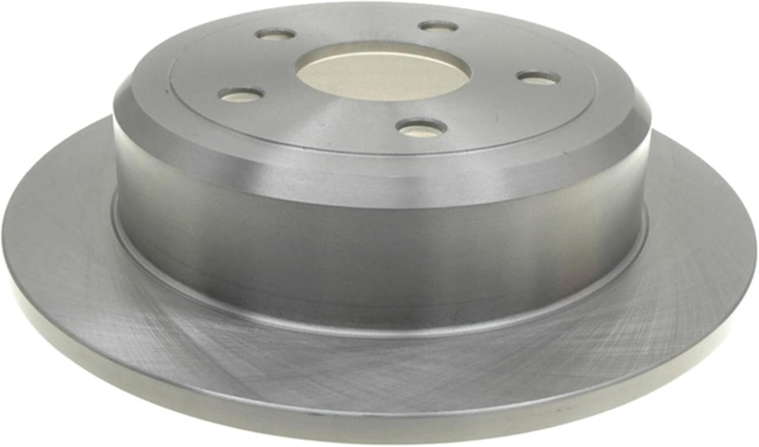 ACDelco Silver Rear Brake Rotor 18A2465A | GM 19255506 Brake Rotors for Select Jeep Wrangler, Wrangler JK and more