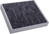 GM ACDelco Original Cabin Air Filter CF197 for Cadillac, Chevy, Buick, Saab vehicles, showing the filter element and packaging.