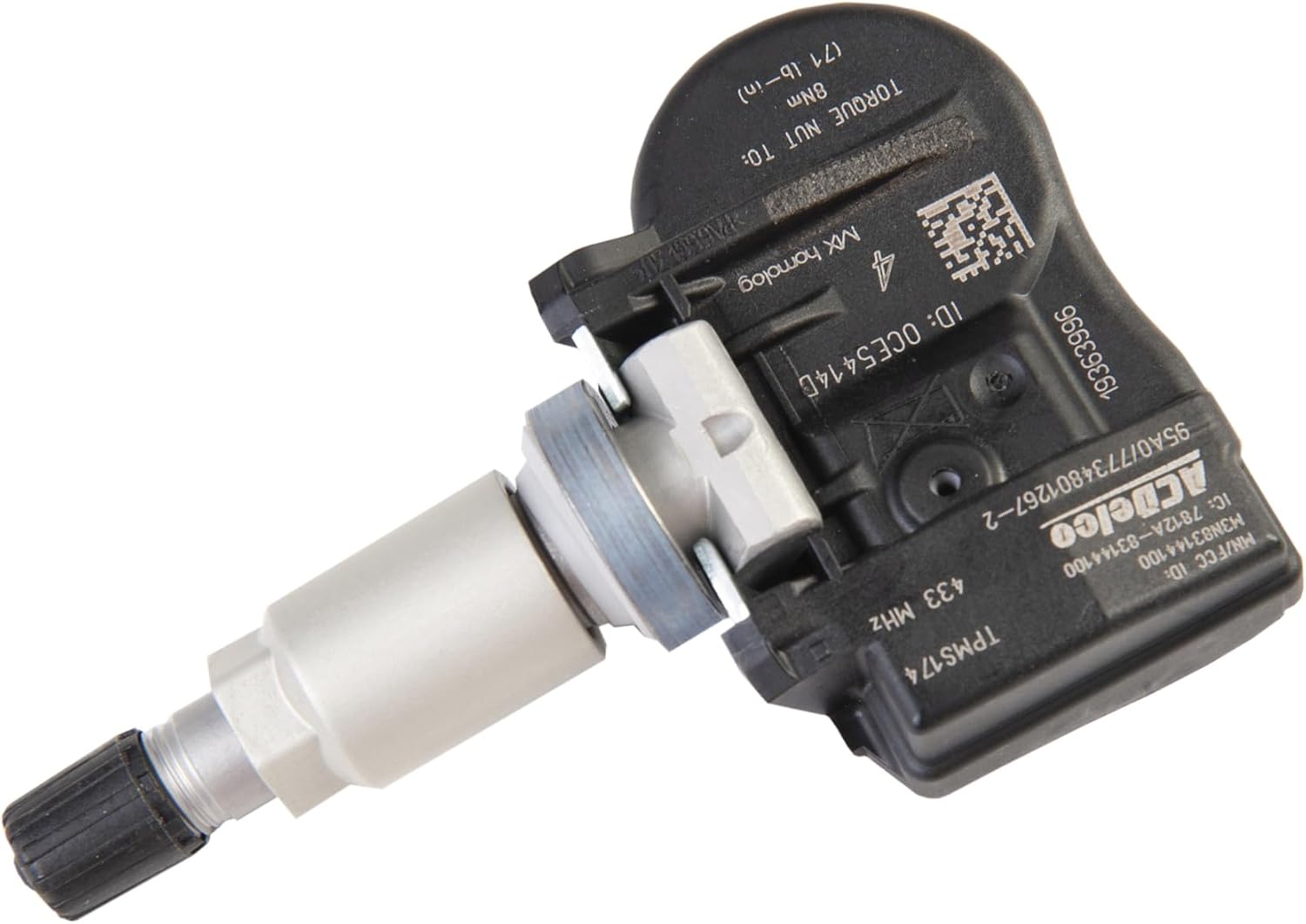 ACDelco Gold TPMS174K (19383803) Tire Pressure Monitoring System (TPMS) Sensor with Nut