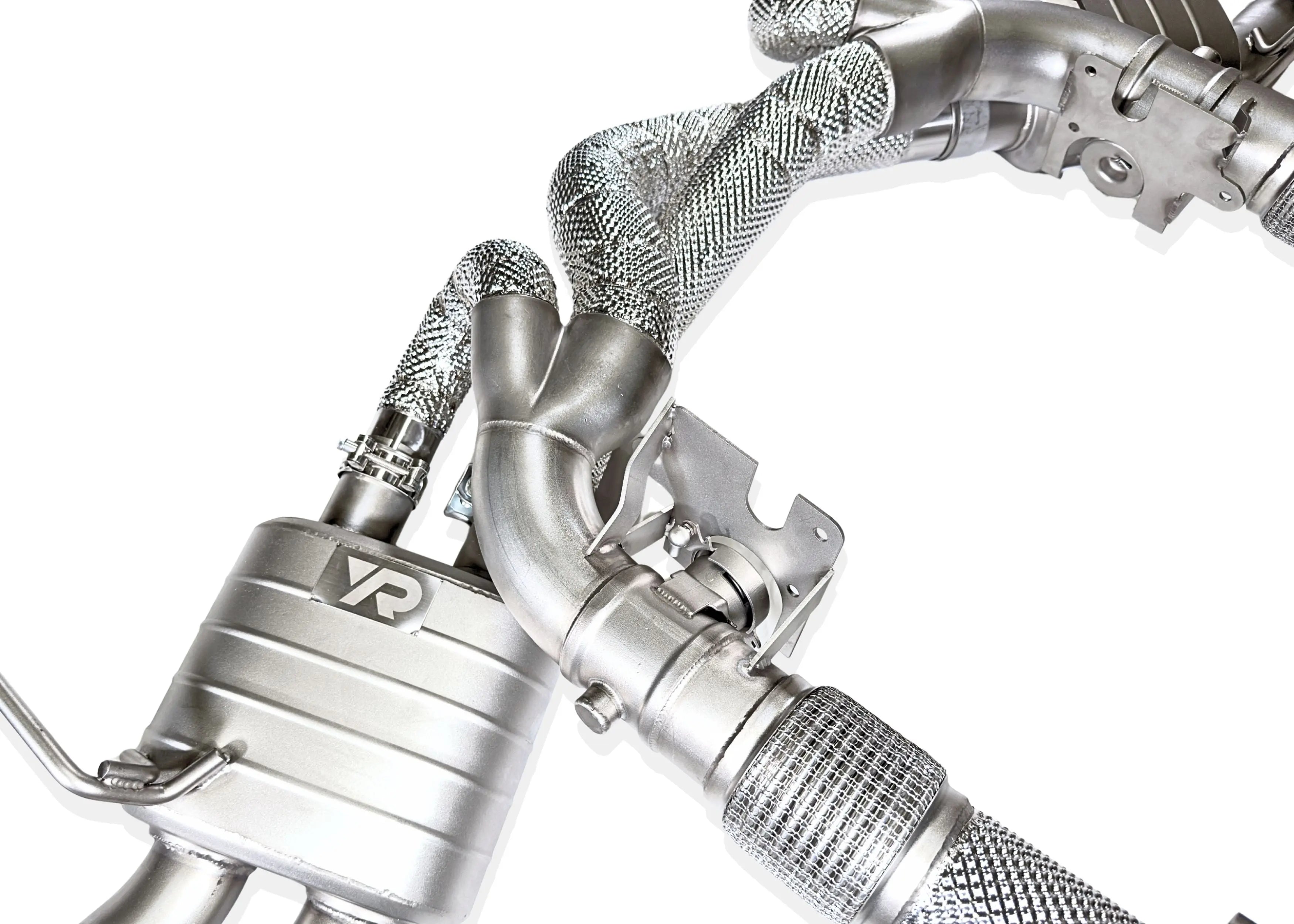 Corvette C8 Stingray (AFM/NPP) Z-pipe Exhaust System VANTA Edition - Yonristic Performance, catback exhaust, fitment detail