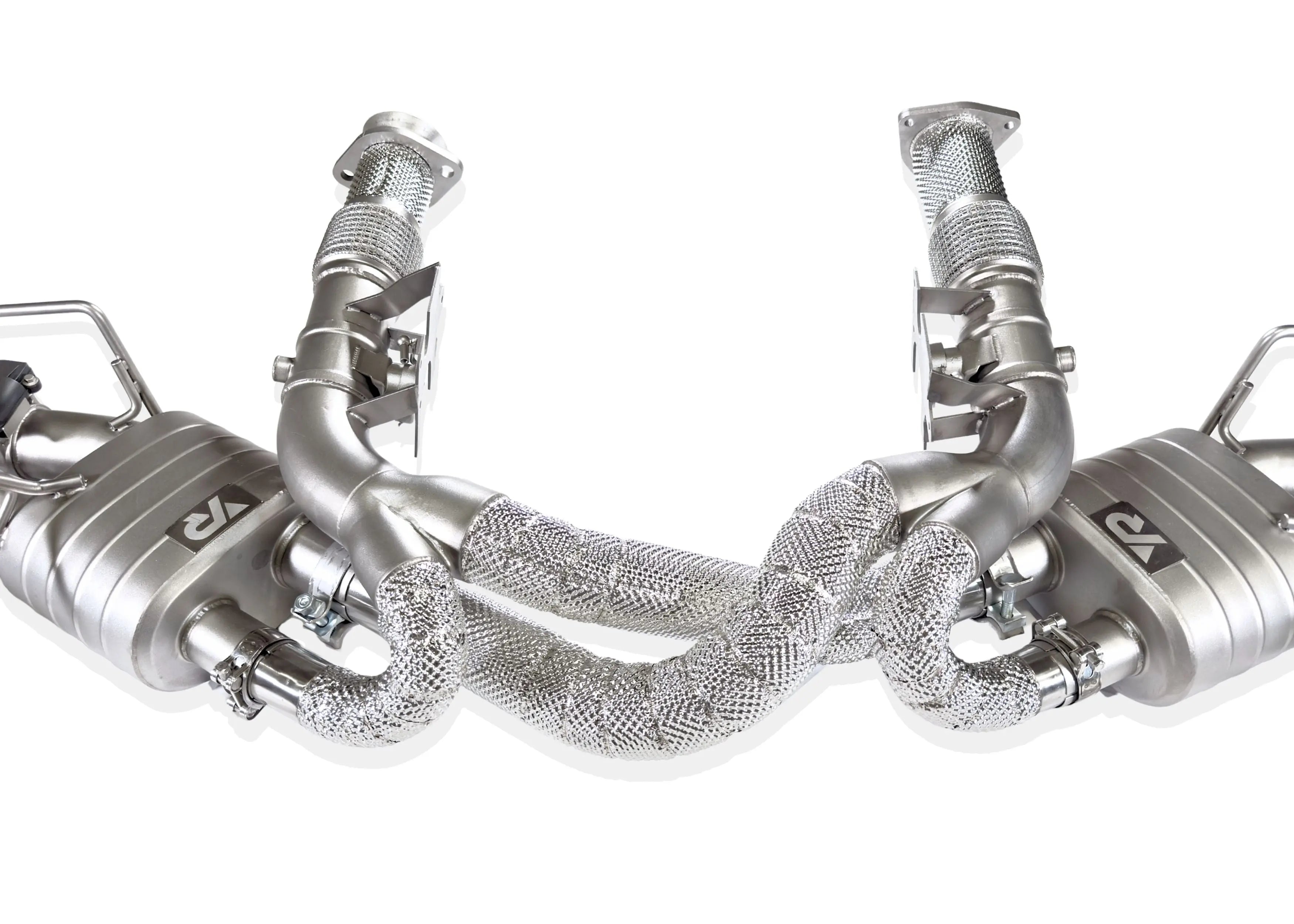 Corvette C8 Stingray (AFM/NPP) Z-pipe Exhaust System VANTA Edition - Yonristic Performance, catback exhaust, alternate view