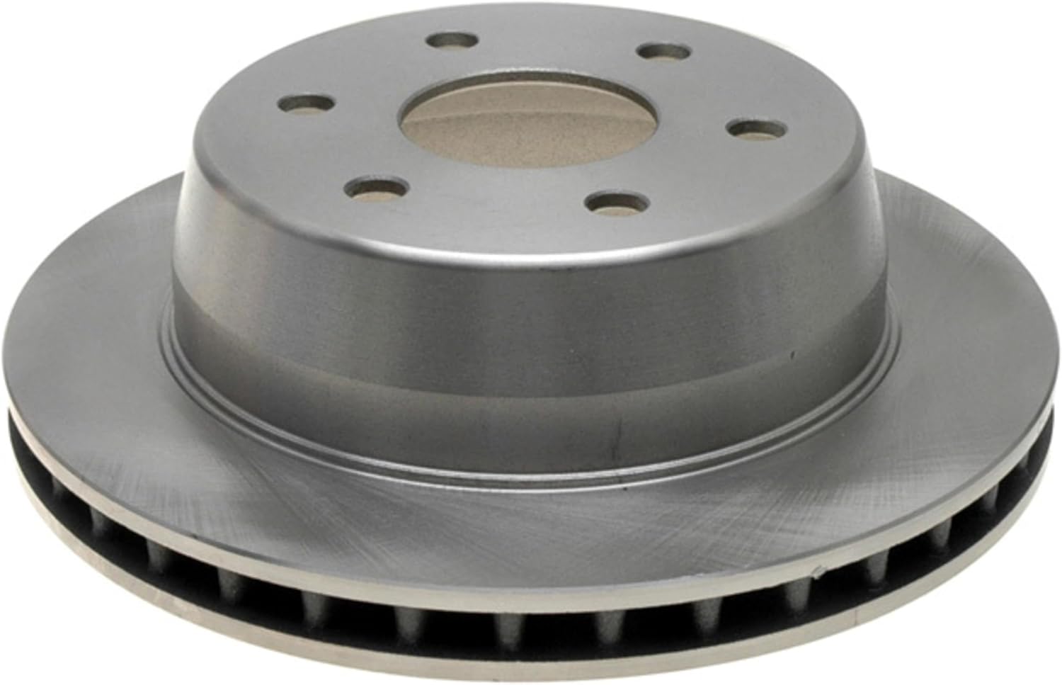 ACDelco Silver Rear Brake Rotor 18A1412A | GM 19241820 Brake Rotors for Select Cadillac Escalade, Chevrolet Avalanche, Express, Chevy Silverado, Suburban, Tahoe, GMC Yukon, Sierra, and more